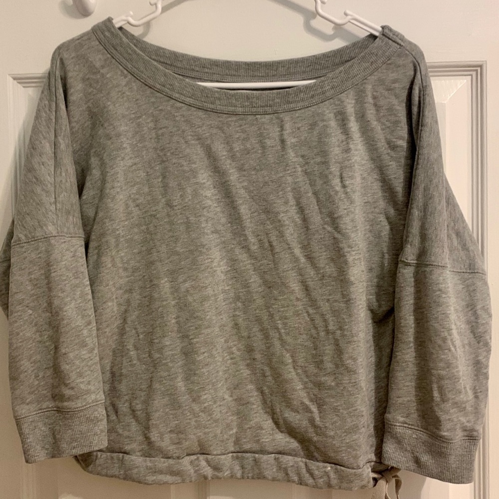 Grey Victoria’s Secret Cropped Sweatshirt